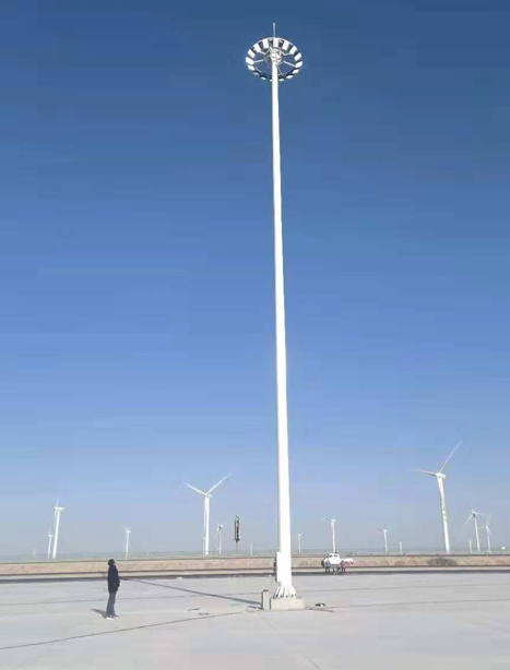 瓜州高速路服务区昭苏高杆灯项目